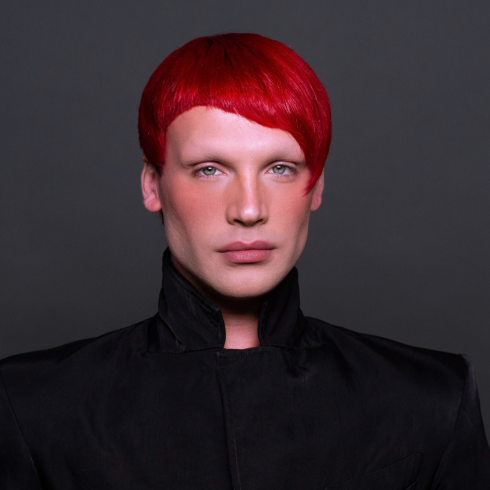 Headshot of Andrew Dahling Makeup Artist.