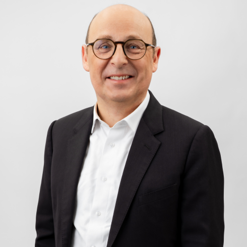 Headshot of Guillaume Motte, the president and CEO of Sephora